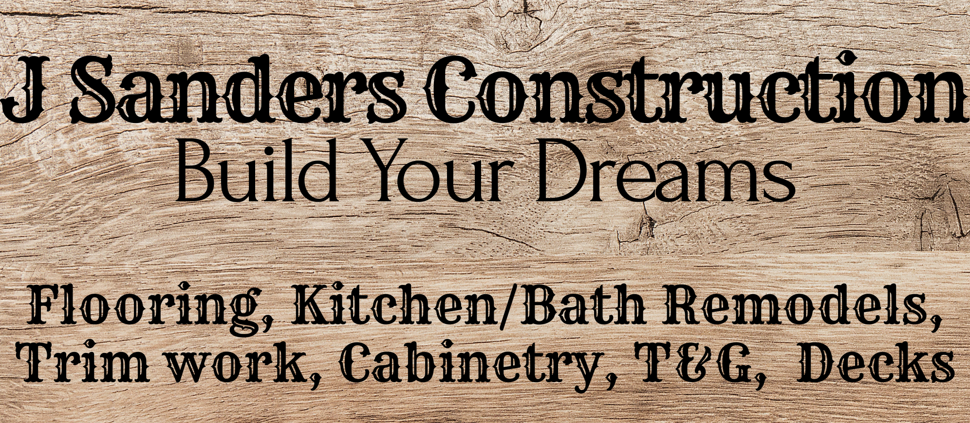 J Sanders Construction